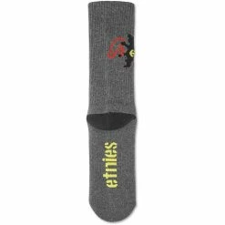 Etnies Grizzly Crew Sock - Black -Bikes sale 9276b2e7 5e6b 4bae b7d8 5a53c9c823f5