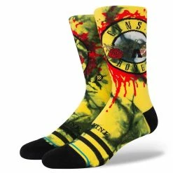 Stance So Fine Socks - Yellow/ Large