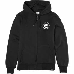 Etnies Since 1986 Zip Hoodie - Black/White