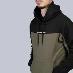 Stay Strong Cut Off Hoodie - Black/Olive -Bikes sale 948c21fc 30c7 46ea 8d0b b2494f14d886