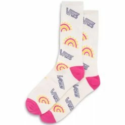Vans Stamped Crew Sock - Antique White