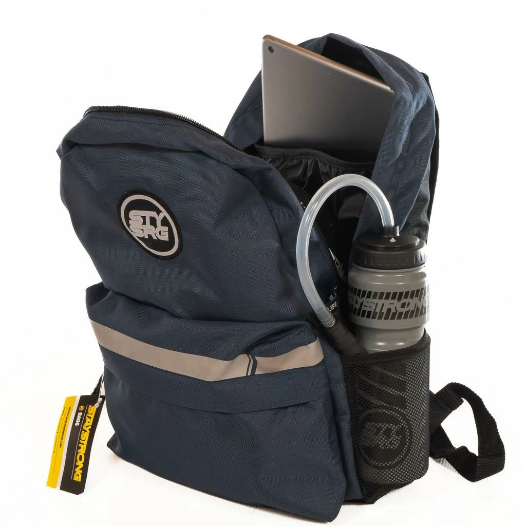 Stay Strong V3 Icon Backpack - Navy 5 Stay Strong V3 Icon Backpack - Navy - Image 3