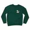 Lakai Letterman Crewneck - Forest