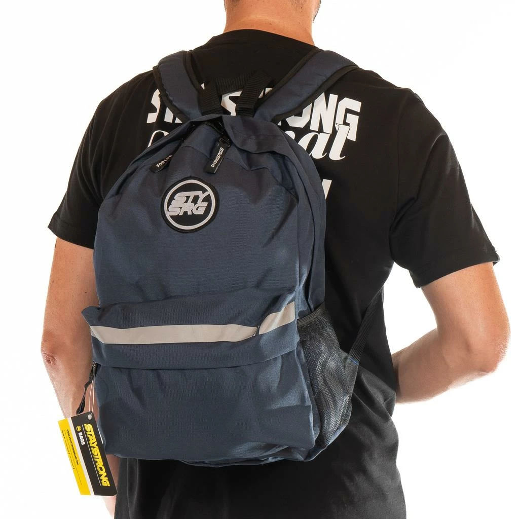 Stay Strong V3 Icon Backpack - Navy 3 Stay Strong V3 Icon Backpack - Navy