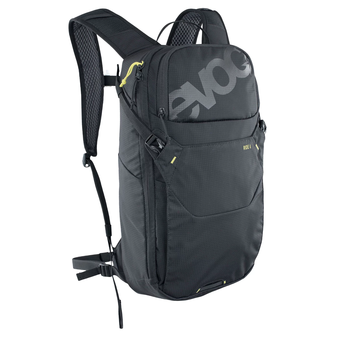 Evoc Ride Performance Backpack 8l + 2l Bladder 2021 In Black 3 Evoc Ride Performance Backpack 8l + 2l Bladder 2021 In Black