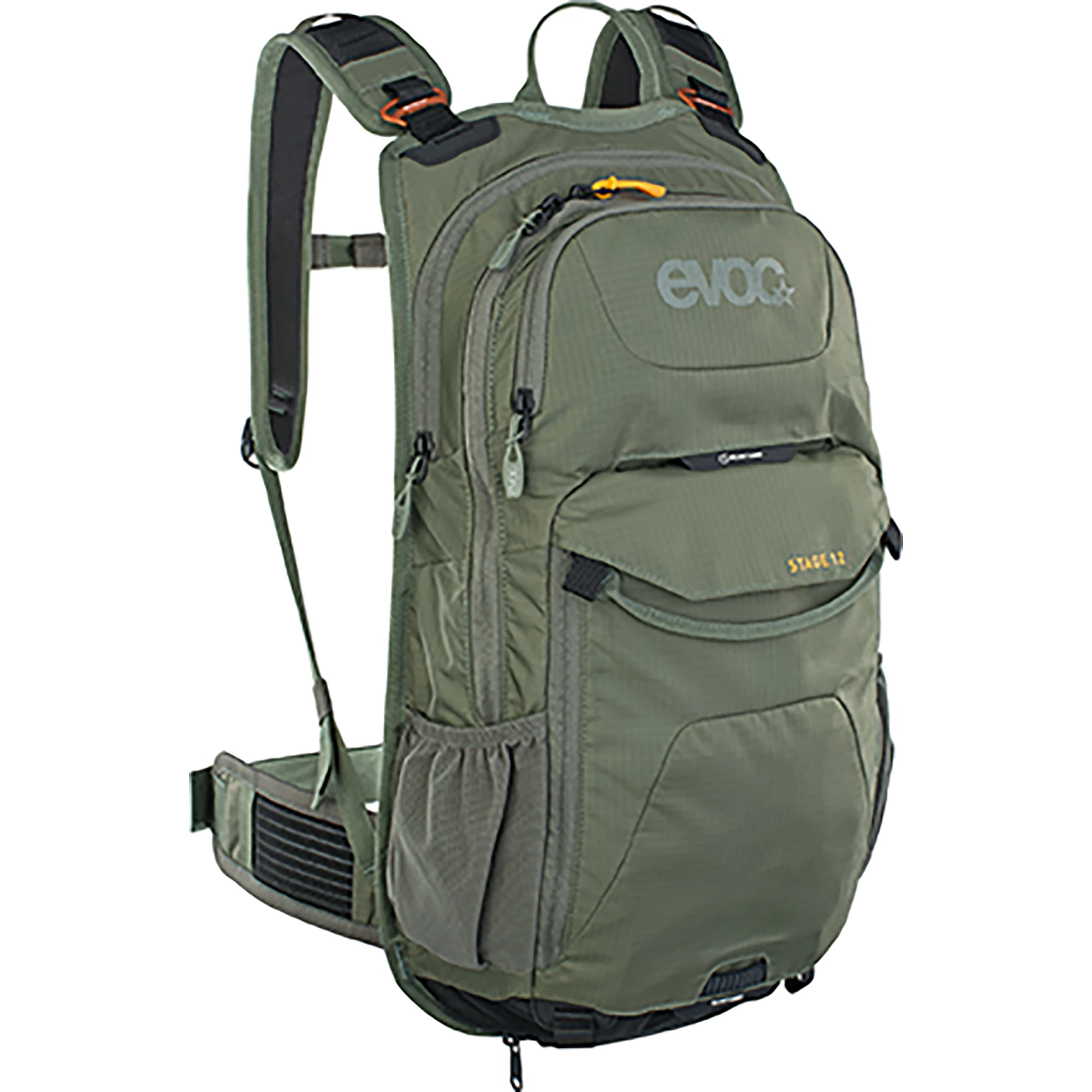 Evoc Stage Performance 12L Backpack In Olive 3 Evoc Stage Performance 12L Backpack In Olive