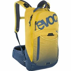 Evoc Trail Pro 10L Protector Backpack In Yellow