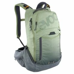 Evoc Trail Pro Protector Backpack 16l 2021 In Green