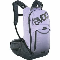 Evoc Trail Pro 16L Protector Backpack In Purple
