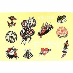 United Mothership 2016 Flash Sticker Sheet