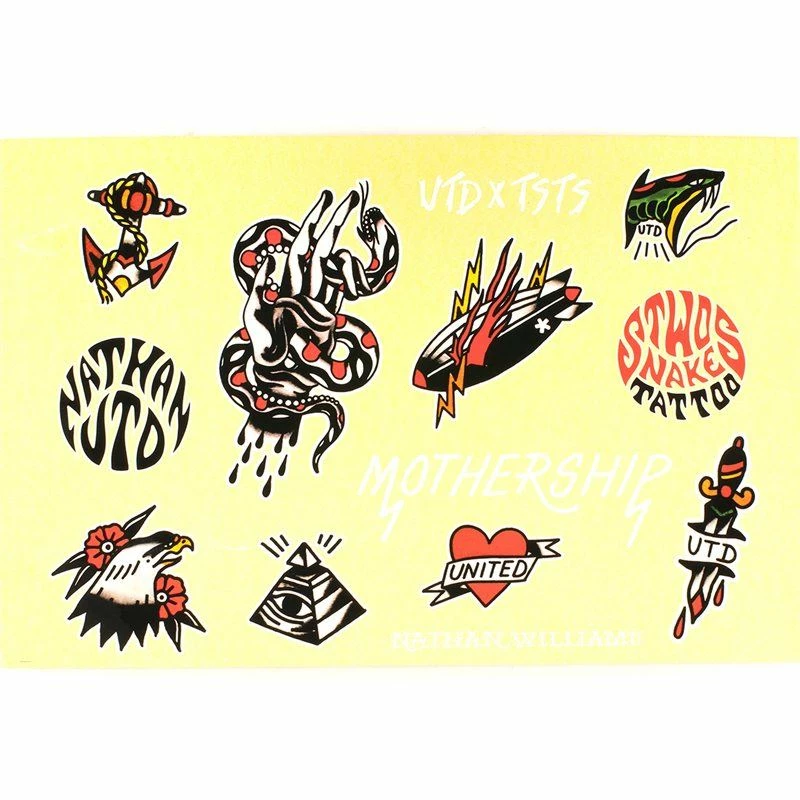 United Mothership 2016 Flash Sticker Sheet 3 United Mothership 2016 Flash Sticker Sheet