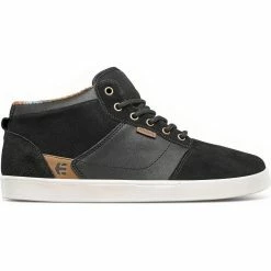 Etnies Jefferson Mid Shoes - Black Raw