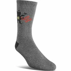 Etnies Grizzly Crew Sock - Black