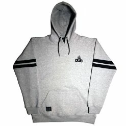 Dub Militia Hooded Sweat - Grey