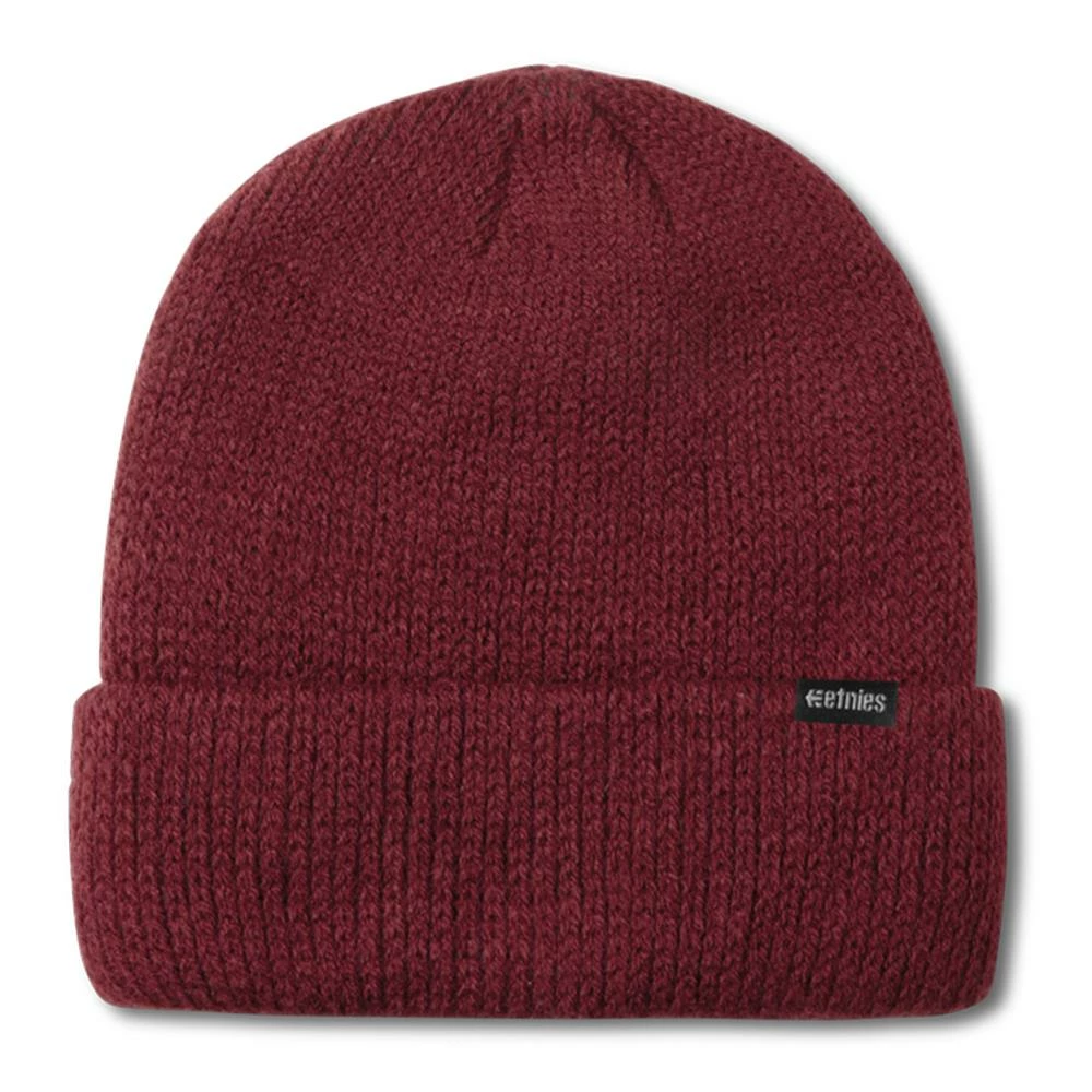 Etnies Warehouse Beanie - Burgundy 3 Etnies Warehouse Beanie - Burgundy