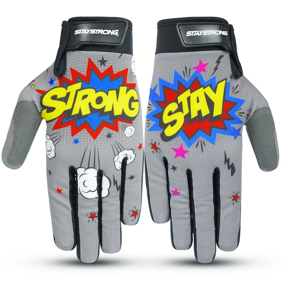 Stay Strong POW Gloves - Grey 3 Stay Strong POW Gloves - Grey