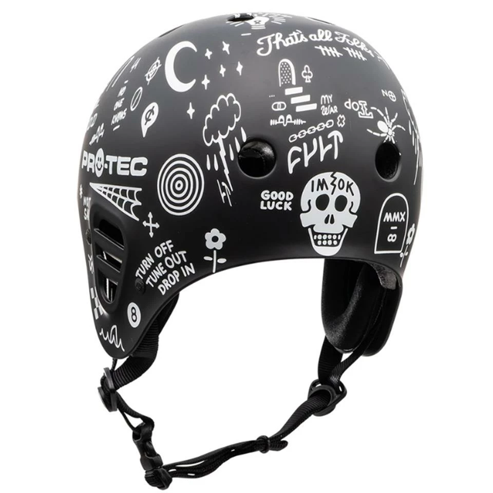 Pro-Tec Full Cut Cult Helmet - Matte Black 5 Pro-Tec Full Cut Cult Helmet - Matte Black - Image 3
