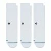 Stance Icon Socks 3 Pack - White/ Large