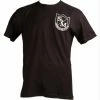 S&M Big Shield T-Shirt Front/Back Print - Black