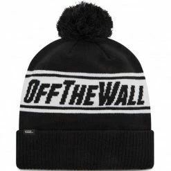 Vans Off The Wall Pom Beanie - Black/White