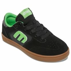 Etnies Kids Windrow - Black/Green/Gum -Bikes sale bdb63717 017b 4917 ba9c 061fe0ddb563