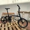 Brompton P Line Urban Midnight Black Low 2023 Folding Bike