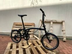 Brompton P Line Urban Midnight Black Low 2023 Folding Bike