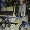 Brompton P Line Urban Storm Grey Mid + Rack 2023 Folding Bike -Bikes sale brompton p line urban storm grey mid rack 2023 folding bike stormgrey a