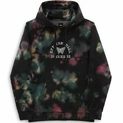 Vans Butterfly Tie Dye Hoodie - Purple Potion/Deep Teal
