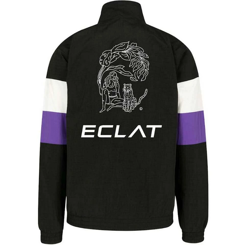 Eclat Jungelo Track Jacket - Black/White 4 Eclat Jungelo Track Jacket - Black/White - Image 2