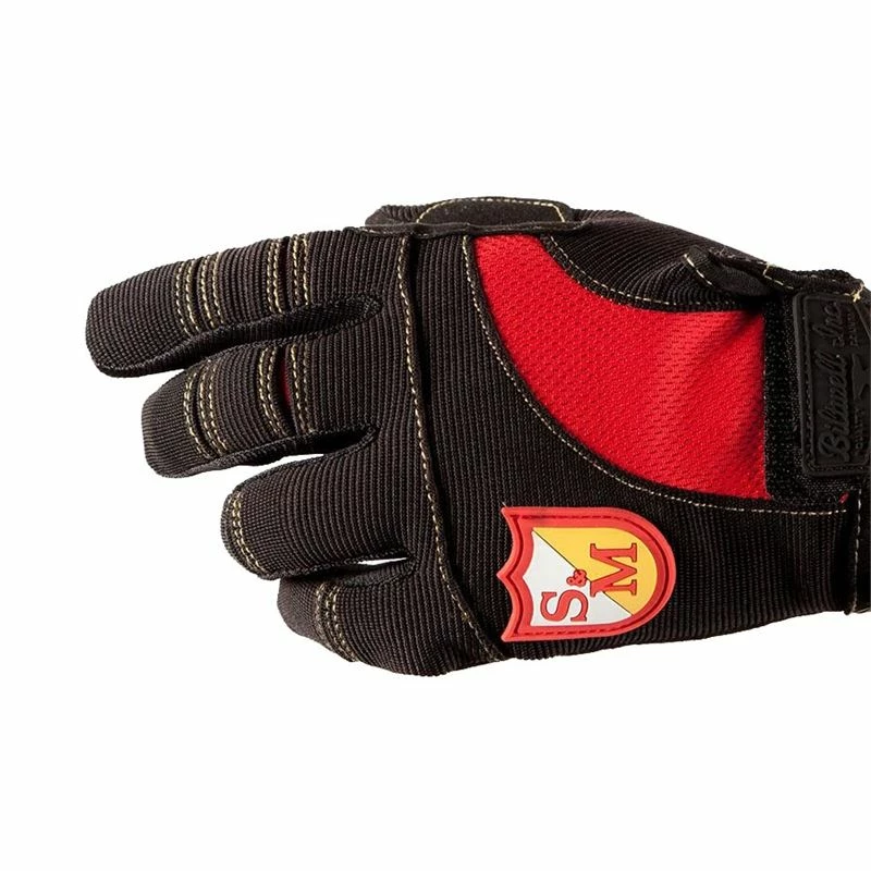 S&M Biltwell Shield Glove - Black/Red 4 S&M Biltwell Shield Glove - Black/Red - Image 2
