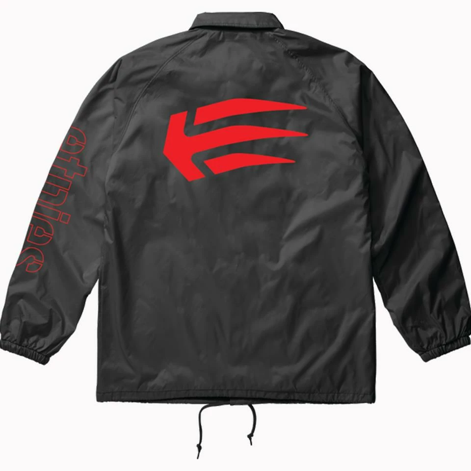 Etnies Joslin Jacket - Black/Red 4 Etnies Joslin Jacket - Black/Red - Image 2
