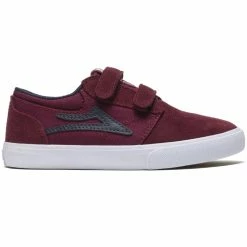 Lakai Griffin Kids - Burgundy/Navy Suede