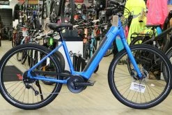 Cannondale Adventure Neo 4 Blue 2021 Electric Hybrid