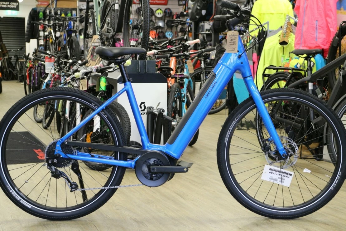 Cannondale Adventure Neo 4 Blue 2021 Electric Hybrid 3 Cannondale Adventure Neo 4 Blue 2021 Electric Hybrid