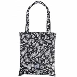 Santa Cruz Womens Screaming Paisley Tote Bag - Black/White