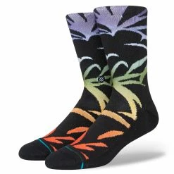 Stance Palmer All Gender Socks - Washed Black/Large