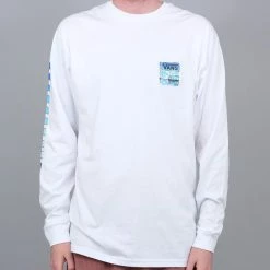 Vans AVE Chrome Long Sleeve T-Shirt - White