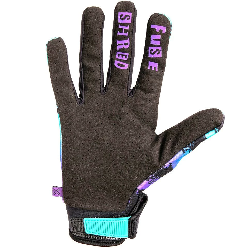 Fuse Chroma Shred Gloves - Purple/Teal Fade 4 Fuse Chroma Shred Gloves - Purple/Teal Fade - Image 2