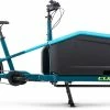 Cube Cargo Hybrid 500 2023 Electric Cargo Bike -Bikes sale cube cargo hybrid 500 2023 cargo bike bluelime a