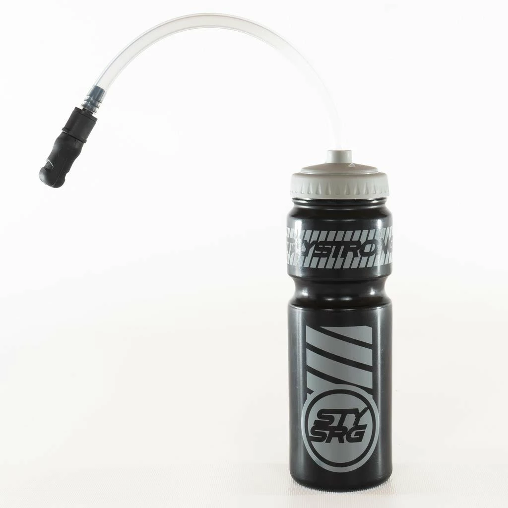 Stay Strong V2 Water Bottle - Black/ Grey 4 Stay Strong V2 Water Bottle - Black/ Grey - Image 2