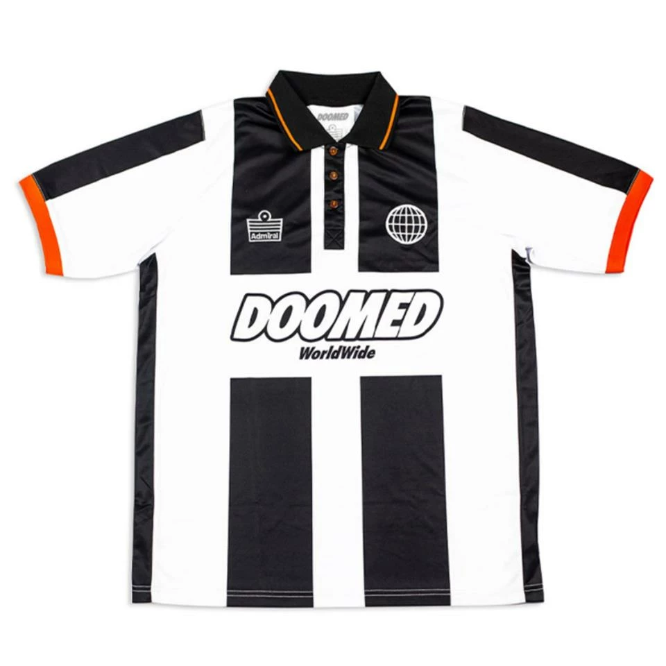 Doomed X Admiral 1897 Football Shirt Black/White 3 Doomed X Admiral 1897 Football Shirt Black/White
