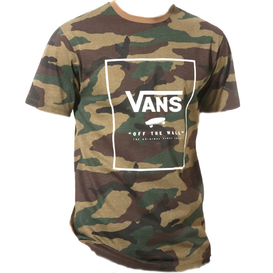 Vans Print Box T-Shirt - Camo/White 3 Vans Print Box T-Shirt - Camo/White