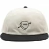 Vans Valentines Jockey Hat - Seed Pearl/Black