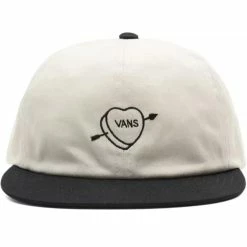 Vans Valentines Jockey Hat - Seed Pearl/Black