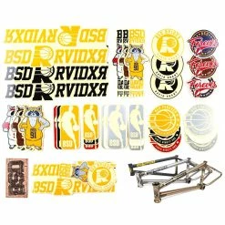 BSD RAIDER FRAME STICKER Set 2020