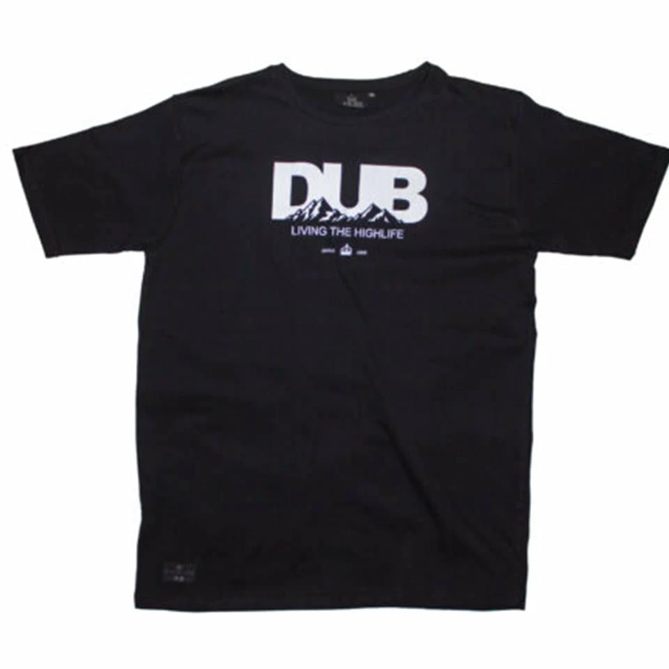 Dub Peak T-Shirt - Black 3 Dub Peak T-Shirt - Black
