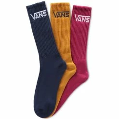 Vans Classic Crew Sock 3 Pack - Raspberry Radiance