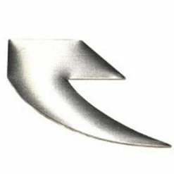 Tall Order Logo Alloy Flat Badge - Polished