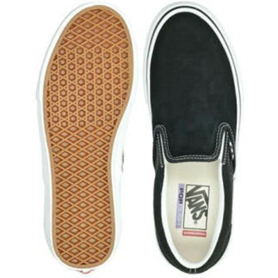 Vans Skate Slip On - Black/White 4 Vans Skate Slip On - Black/White - Image 2